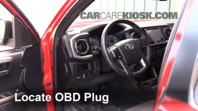 2016 Toyota Tacoma SR5 3.5L V6 Crew Cab Pickup Lumière « Check engine » du moteur Diagnostic